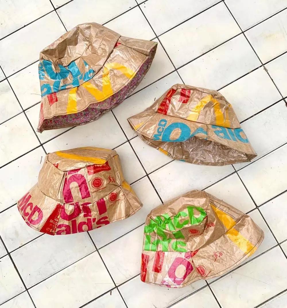 fashion item dari bungkus makanan Instagram fashion item dari bungkus makanan Instagram