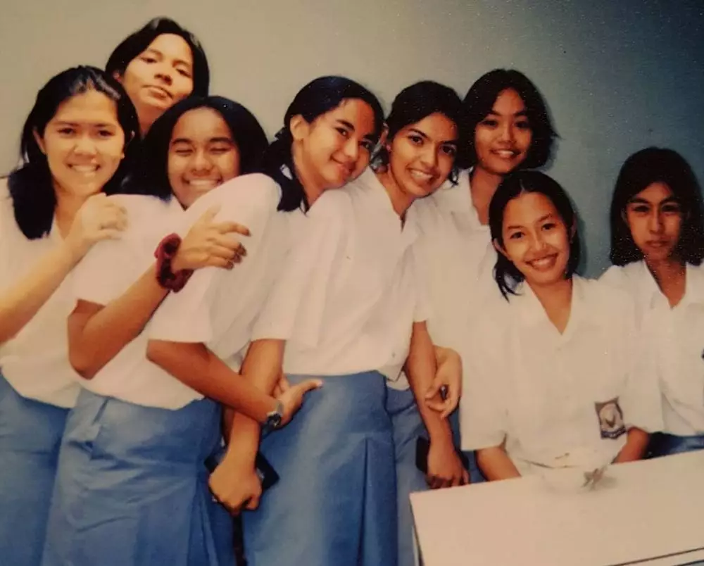 Potret jadul Najwa Shihab saat masih sekolah © 2020 brilio.net