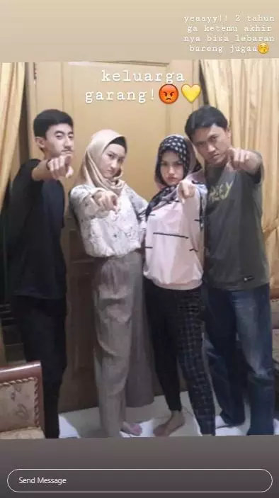 potret Deriska Instagram