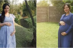 Gaya Asmirandah pakai baju lawas hasil bongkar lemari, stylish abis