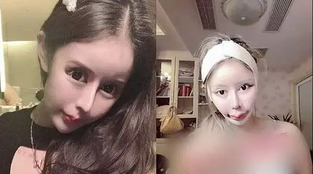 gadis jadi boneka Weibo