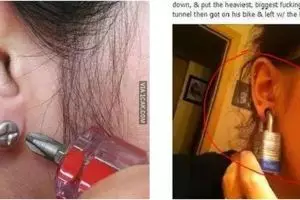 9 Bentuk anting nyeleneh abis ini bikin gagal paham