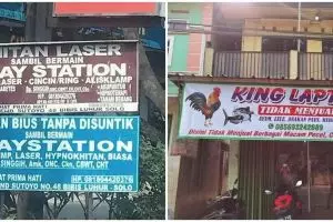 10 Spanduk usaha ini antimainstream, nyelenehnya nggak ada lawan 