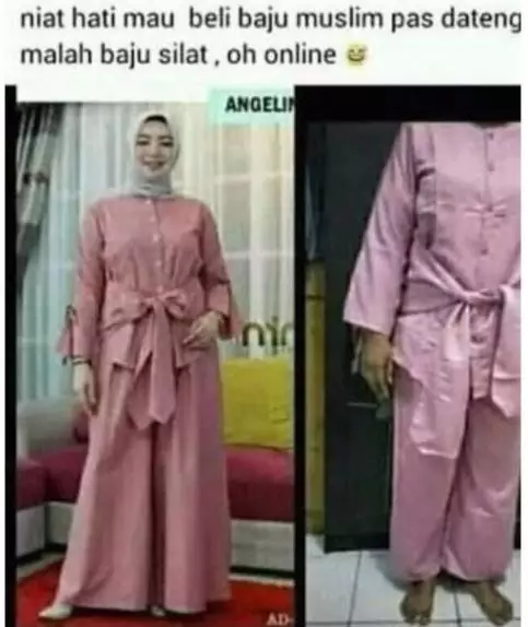 belanja pakaian apes banget Berbagai sumber