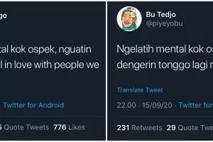 10 Cuitan 'ospek melatih mental' ala warganet, receh tapi kocak