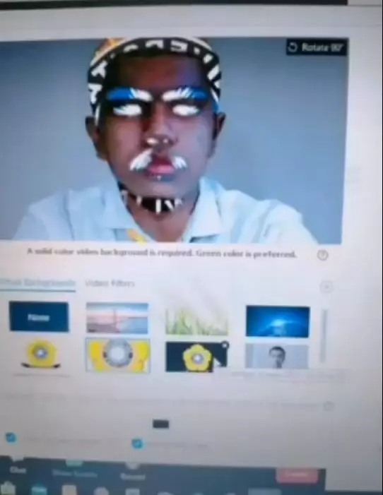 zoom gagal background Twitter