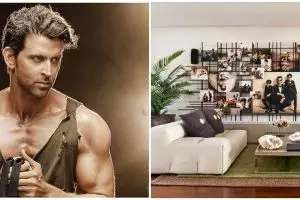 Intip ruang keluarga 8 seleb Bollywood, punya Hritik Roshan estetik