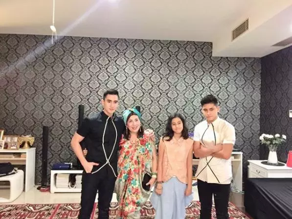 verrel dan sang nenek Instagram