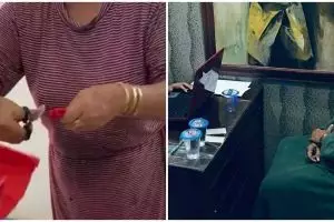 Viral aksi gunting bendera merah putih, ini kronologi lengkapnya