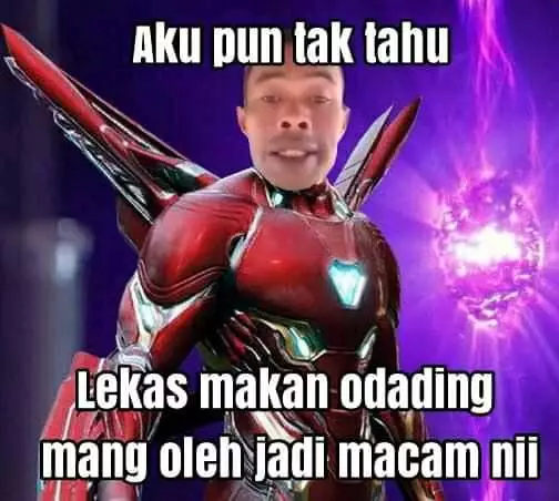Meme jajanan odading Berbagai sumber