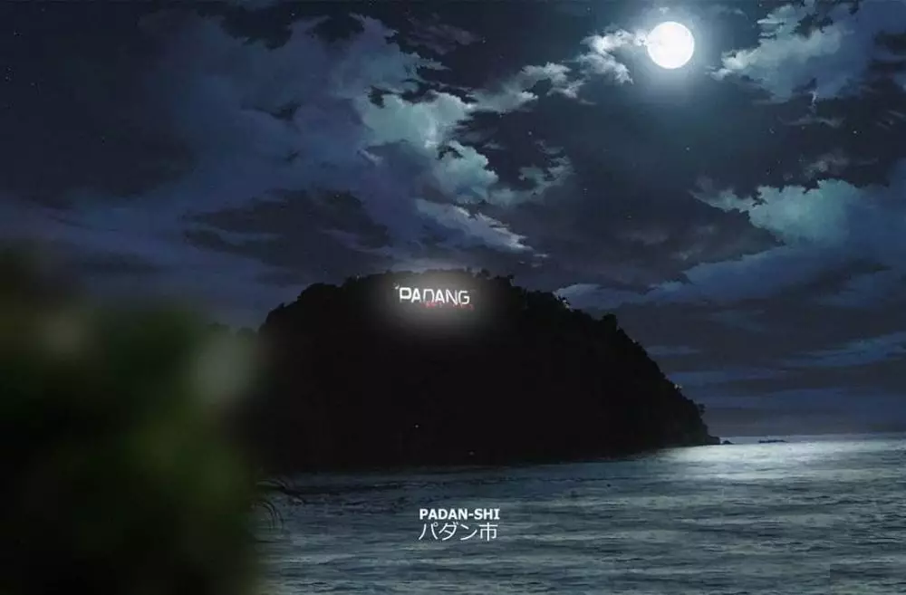 Tempat ikonik Sumbar anime Instagram/@nishisumatora