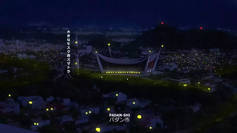 Tempat ikonik Sumbar anime Instagram/@nishisumatora