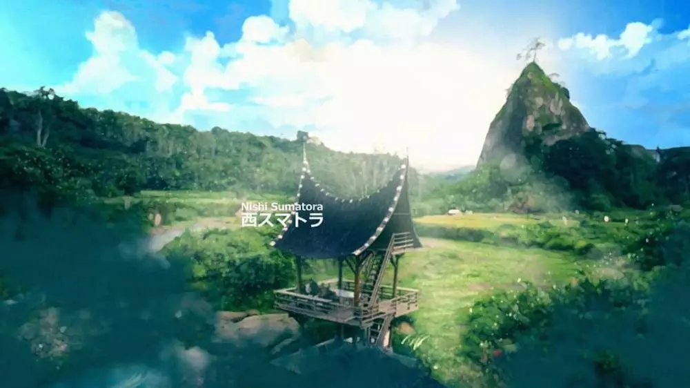 Tempat ikonik Sumbar anime Instagram/@nishisumatora