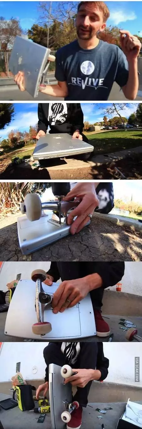 potret unik papan skateboard Berbagai Sumber