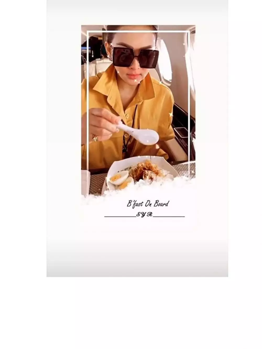 syahrini naik jet dan suami Instagram