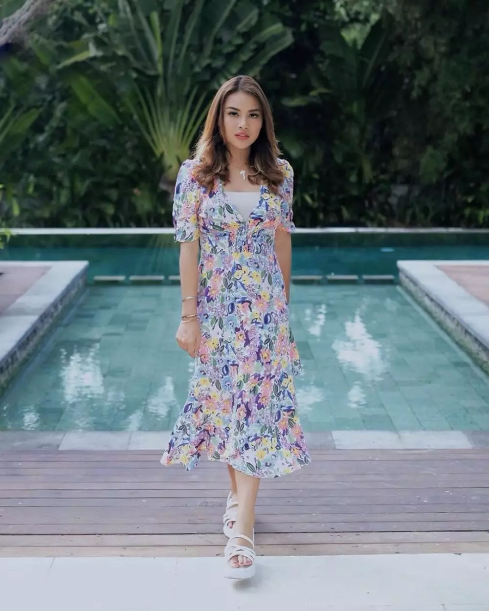 Aurel natural saat liburan © 2020 brilio.net Instagram