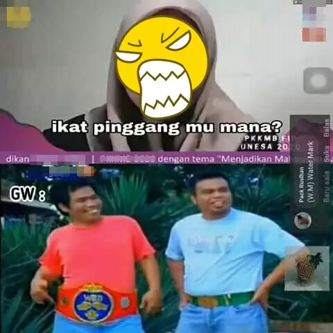 Meme wajib pakai sabuk Berbagai sumber