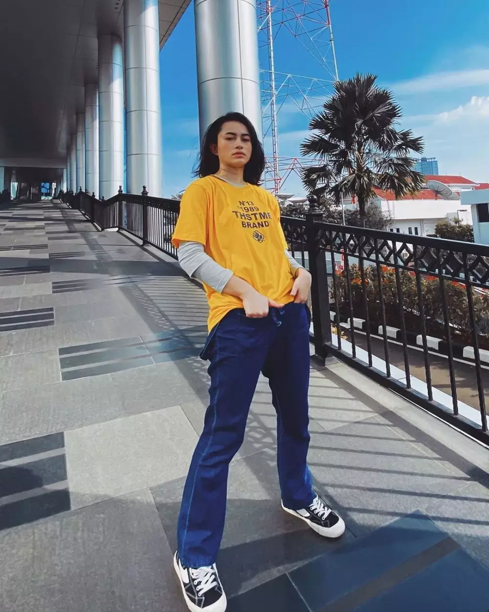 Potret Habibah tampil tomboi © 2020 brilio.net