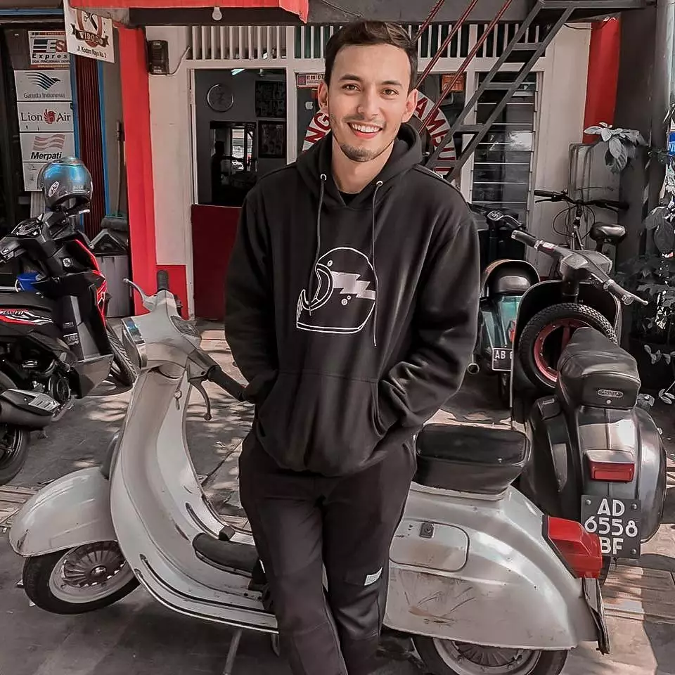 Rifky Alhabsyi main bola Instagram