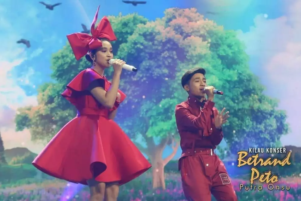 konser perdana betrand peto Instagram