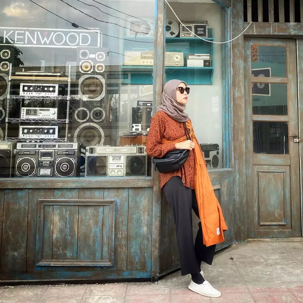 Zaskia Adya Mecca betah di Jogja Instagram