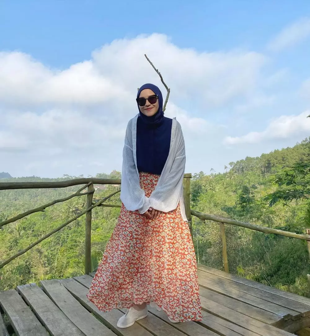 Zaskia Adya Mecca betah di Jogja Instagram