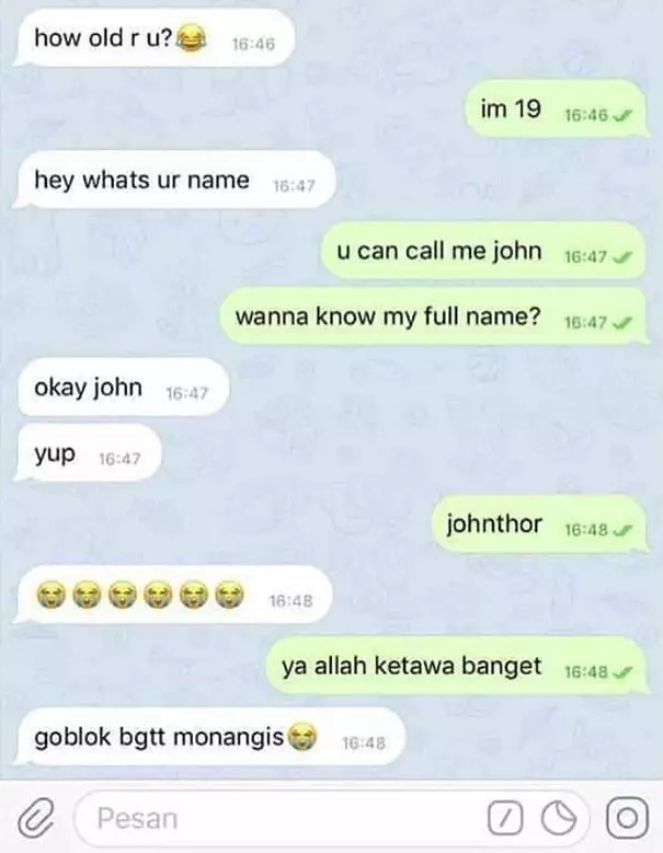 Chat ngajak kenalan Instagram