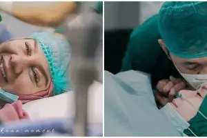 Momen 9 seleb melahirkan di masa pandemi, penuh perjuangan