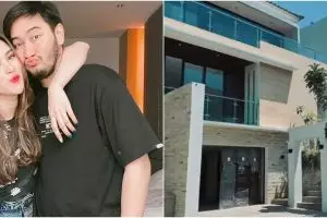 11 Potret rumah baru Syahnaz dan Jeje Govinda, mewah berlantai tiga