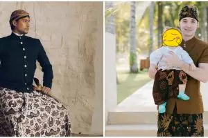 Pesona 7 seleb blasteran ganteng pakai baju adat, makin gagah