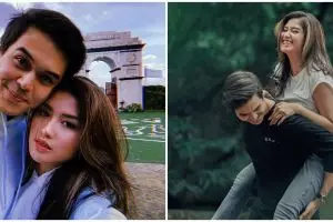 10 Momen mesra Ochi Rosdiana & kekasih, lengket bak perangko