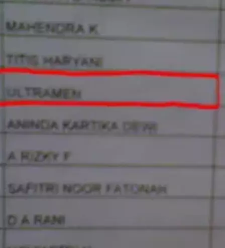 nama absurd di kartu keluarga Berbagai Sumber