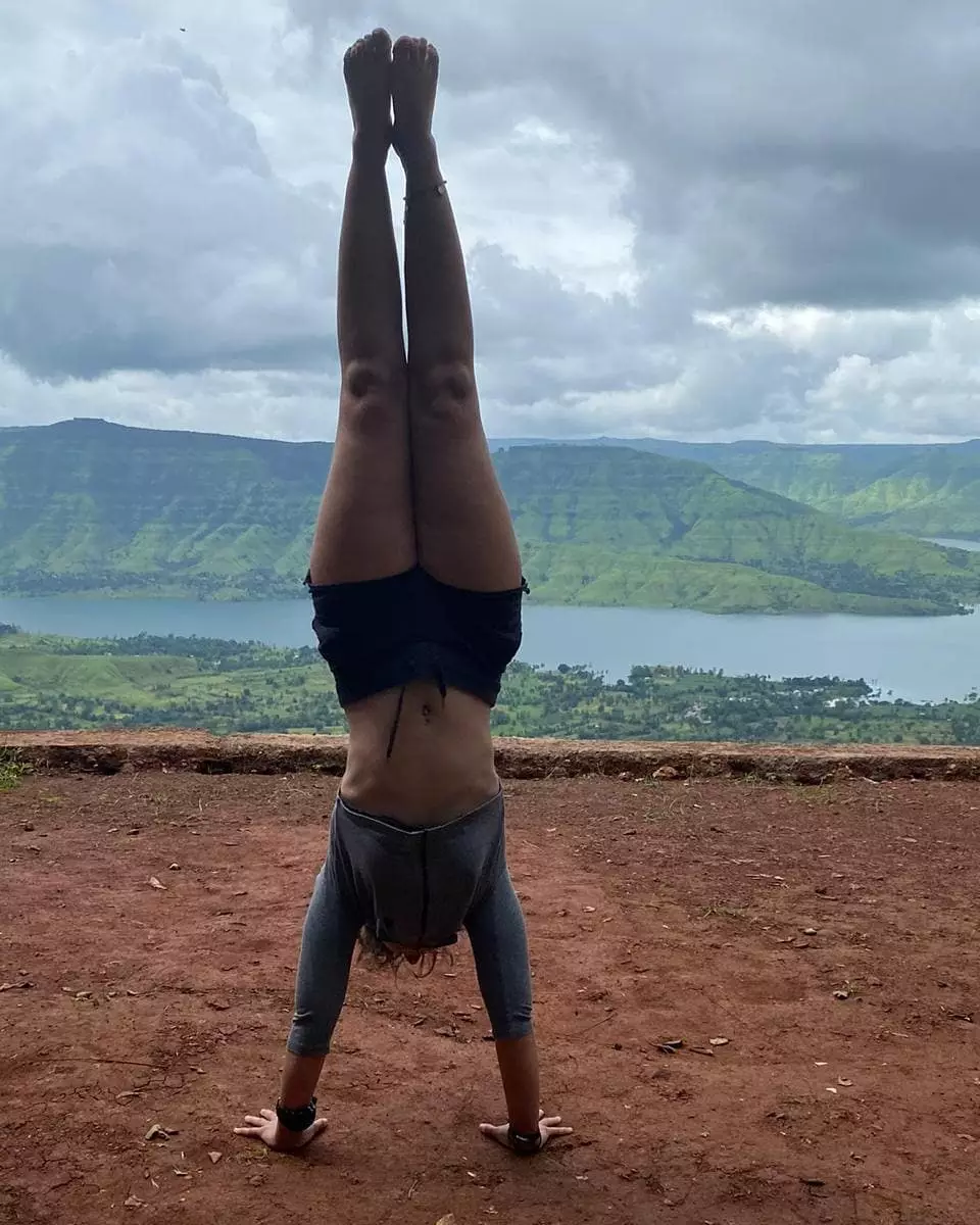 Ira Khan saat olahraga © 2020 brilio.net