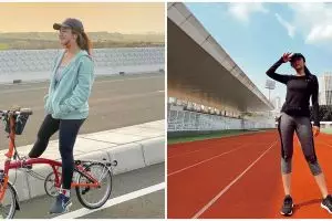 Pesona 10 pesinetron cantik saat olahraga, body goals abis