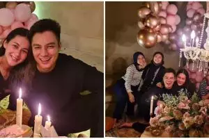 10 Potret kejutan ulang tahun Paula Verhoeven ke-33, romantis maksimal