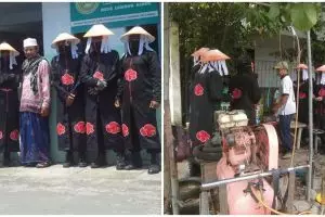 10 Potret kegiatan keren Akatsuki Afkar organisasi Naruto di Indonesia