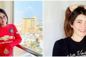 8 Gaya Via Vallen saat kondangan, penampilannya curi perhatian