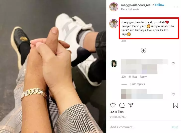 Meggy Wulandari nikah lagi © 2020 brilio.net