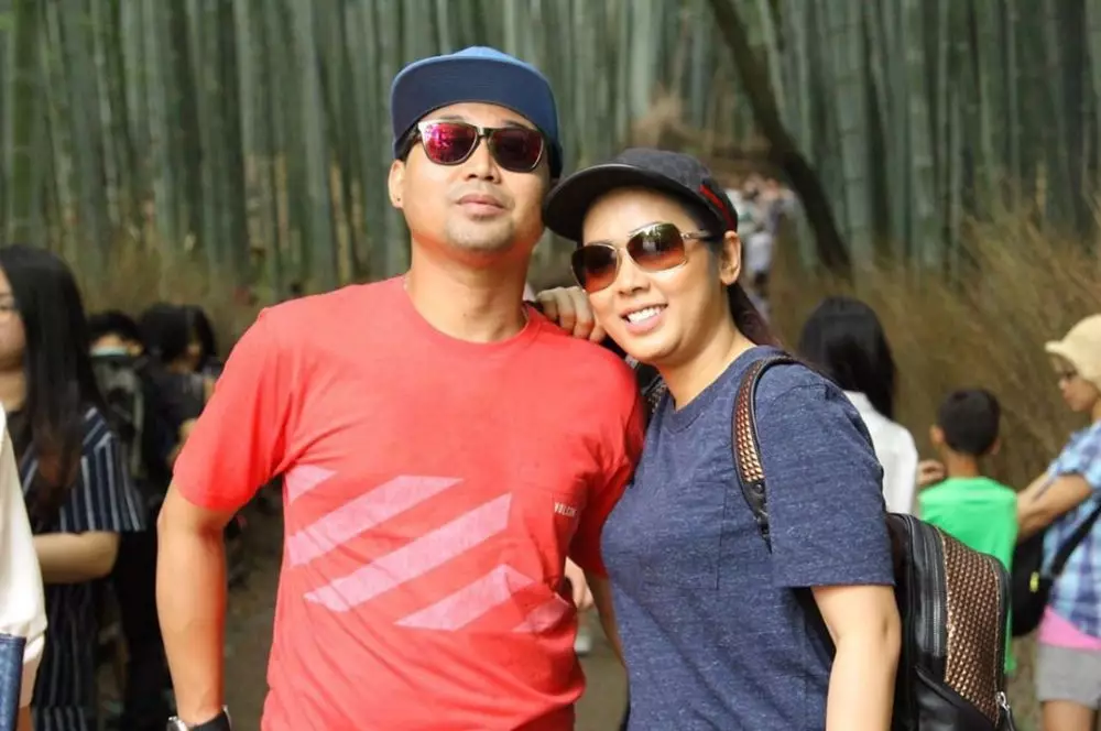 potret mesra komedian wanita dan pasangan © 2020 Instagram