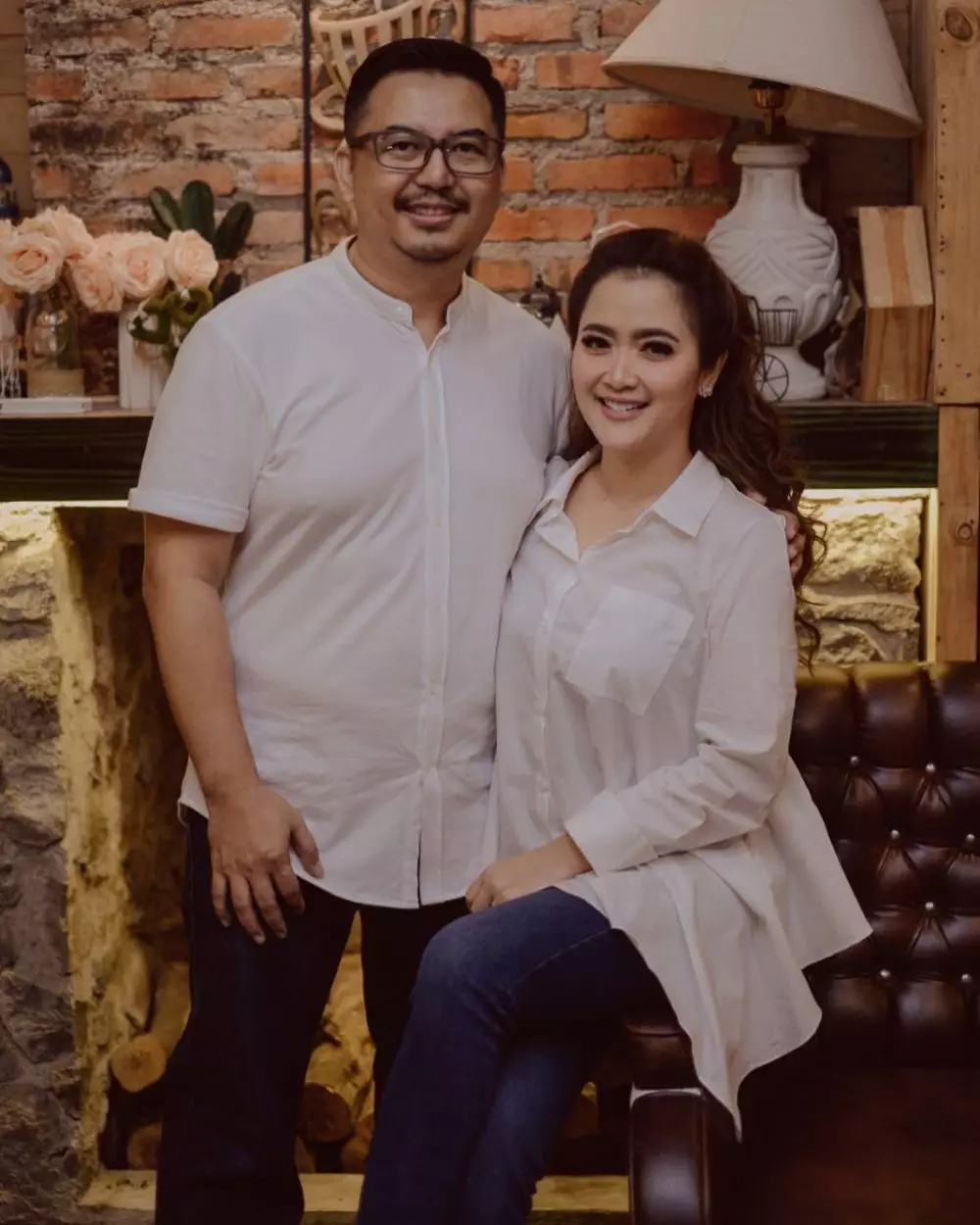 potret mesra komedian wanita dan pasangan © 2020 Instagram