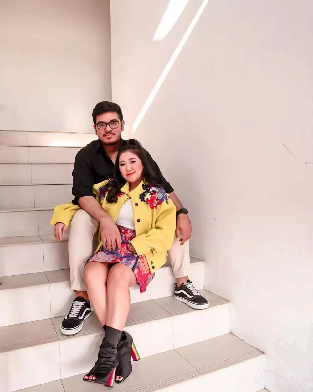 potret mesra komedian wanita dan pasangan © 2020 Instagram