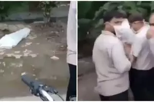 Bikin geger dikira jenazah ditutup kain, endingnya bikin tepuk jidat