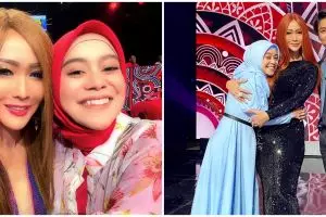10 Momen keakraban Lesty Kejora dan Inul Daratista, saling dukung
