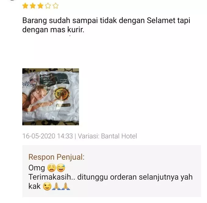 Review soal kurir Twitter Review soal kurir Twitter
