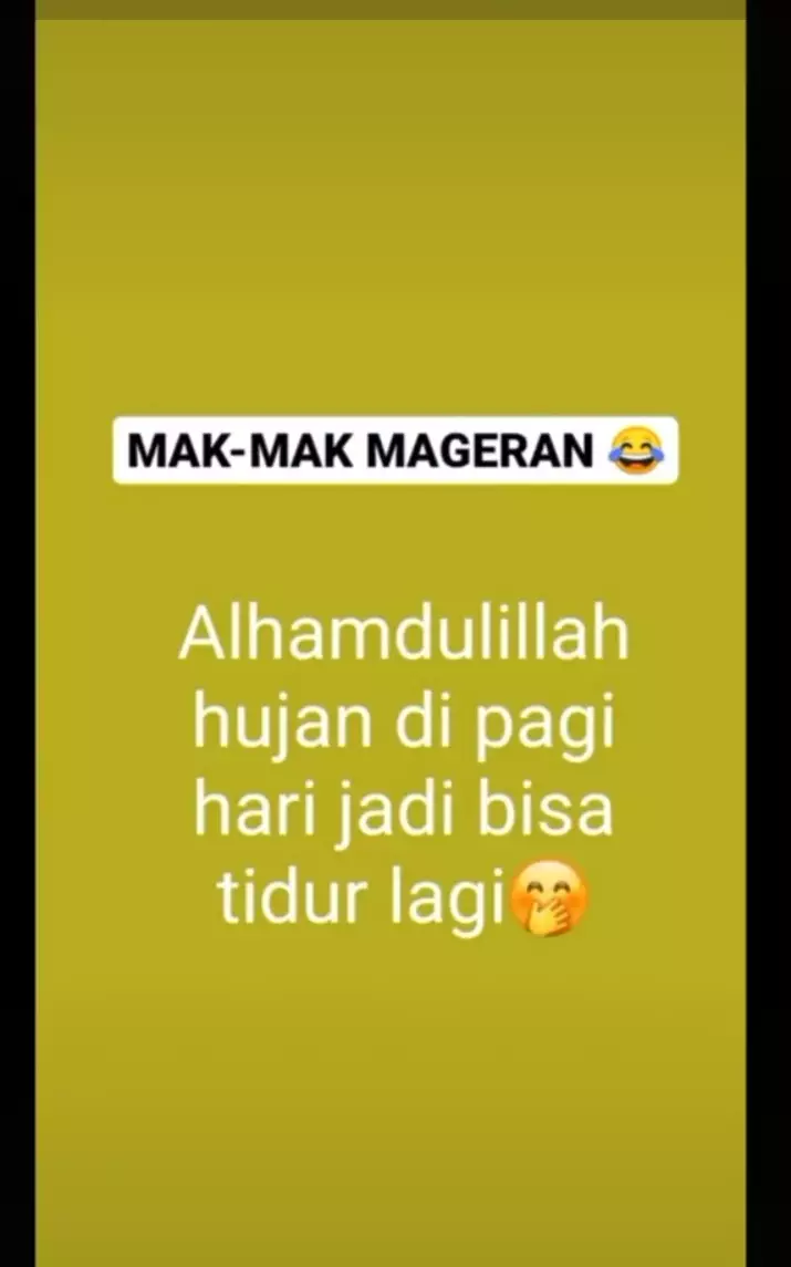 Tipe emak menurut status WA TikTok Tipe emak menurut status WA TikTok