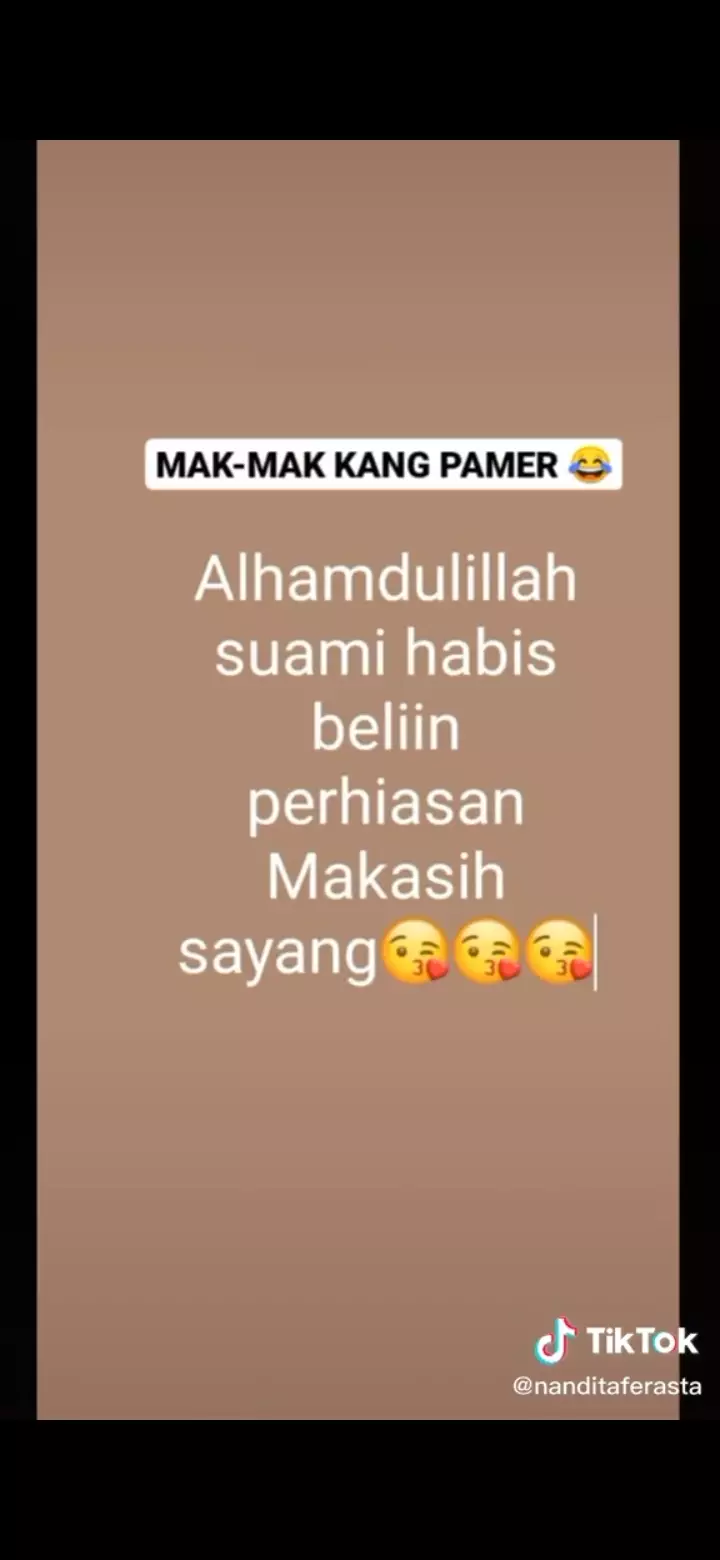 Tipe emak menurut status WA TikTok Tipe emak menurut status WA TikTok