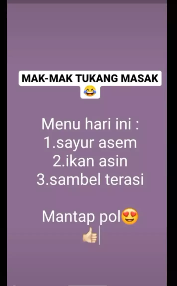 Tipe emak menurut status WA TikTok Tipe emak menurut status WA TikTok