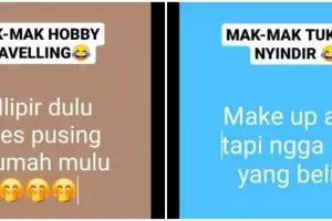 8 Tipe emak zaman now menurut status WA-nya, bikin senyum tipis