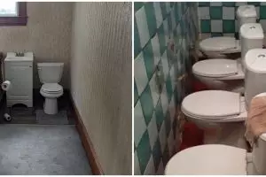 10 Penampakan toilet absurd, bikin mikir dua kali pas mau pakai