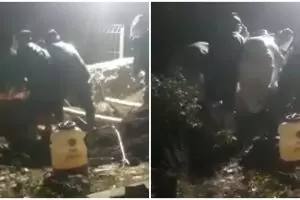 Viral video suara tawa misterius wanita di pemakaman pasien Covid-19